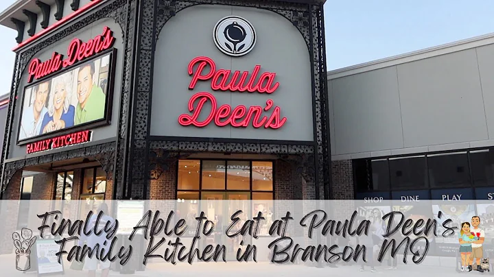 Finally Able to Eat at Paula Deen's Family Kitchen...