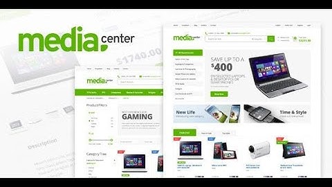 MediaCenter – Electronics Store WooCommerce Theme 3.99 $