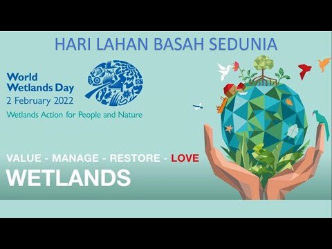 World Wetlands Day 2022 | Wetlands Action For People And Nature - Easy Lines On World Wetlands Day