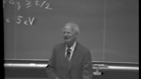 Hans Bethe lecture, My Relation to the Early Quantum Mechanics, November 21, 1977