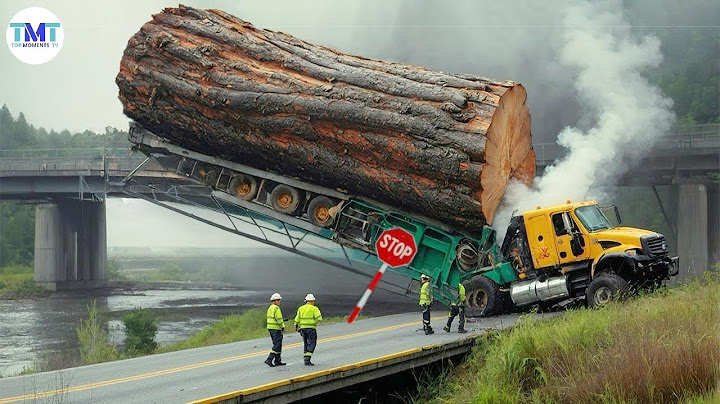 Extremely dangerous monster wood truck driving skills | climbing | heavy load #216