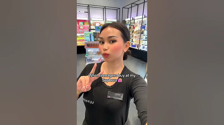 What teens buy at my Sephora 🛍️ #makeup #skincare #beauty #sephora #sephorahaul #catherinemaaaae