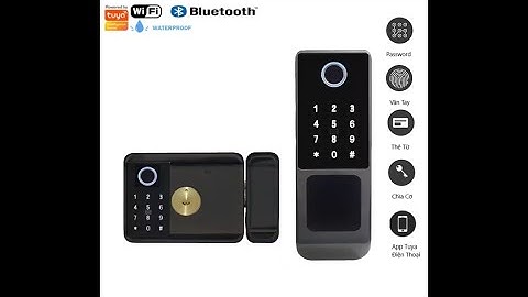 [Tuya Smart] Hướng dẫn lắp đặt khoá vân tay cho cửa cổng Tuya G8