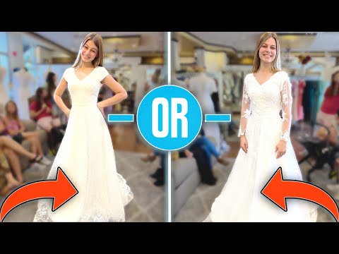 Shopping For The PERFECT Wedding Dress!