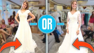 Shopping For The PERFECT Wedding Dress!