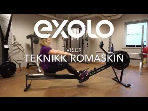 Romaskin trening teknikk