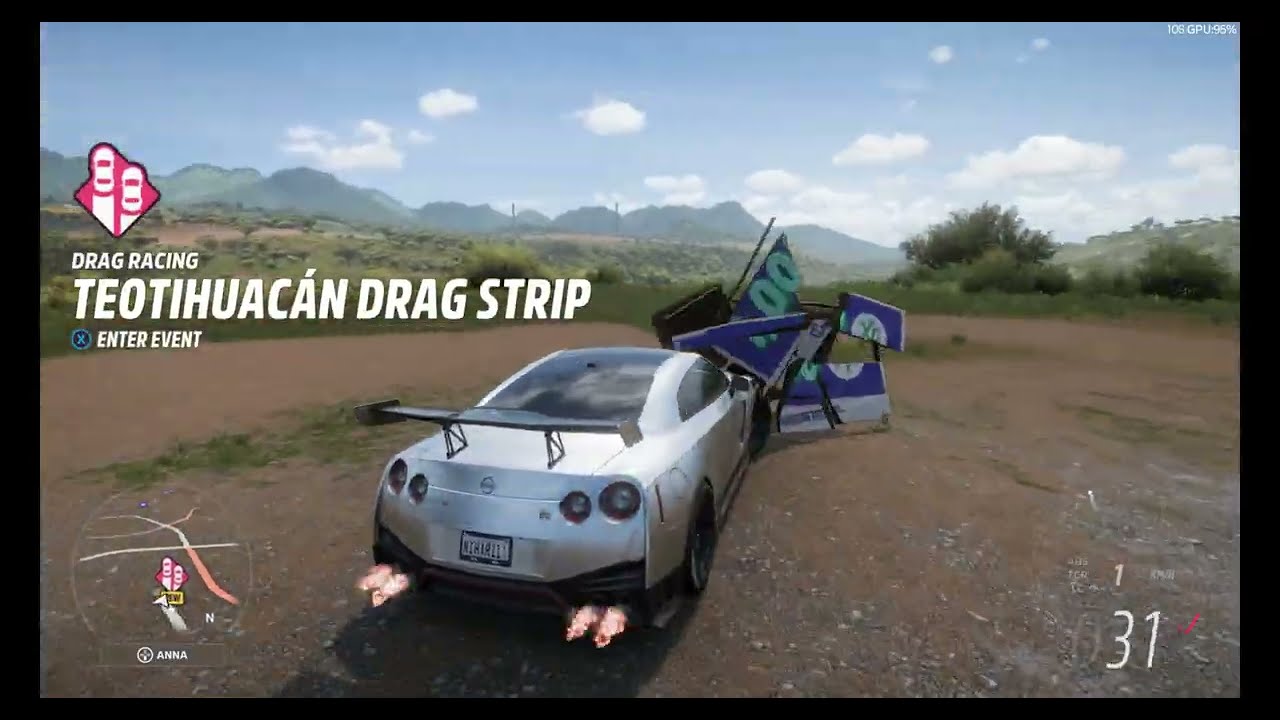 1050 HP Nissan GTR  R35 (NISMO) | Drag Race | Pure Sound | Forza Horizon 5