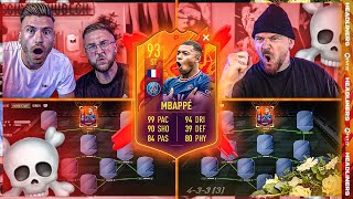 FIFA 22: Headliner MBAPPE Squad Builder Battle ☠️🔥 vs Derkeller !! Weiß ich nicht diggaaa ..