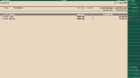 Tally ERP 9  Part 18    Delete the Purchase and Sale orders (sample)