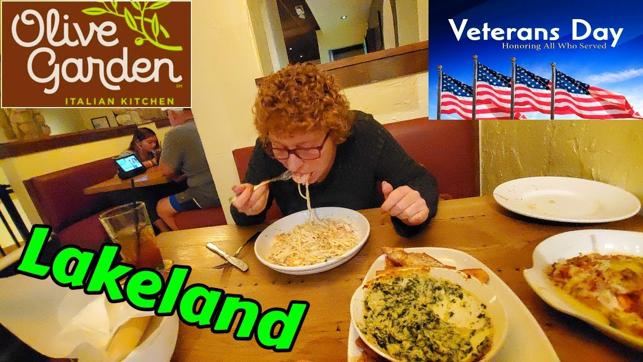 Olive Garden Veterans Day Special Menu Fasci Garden