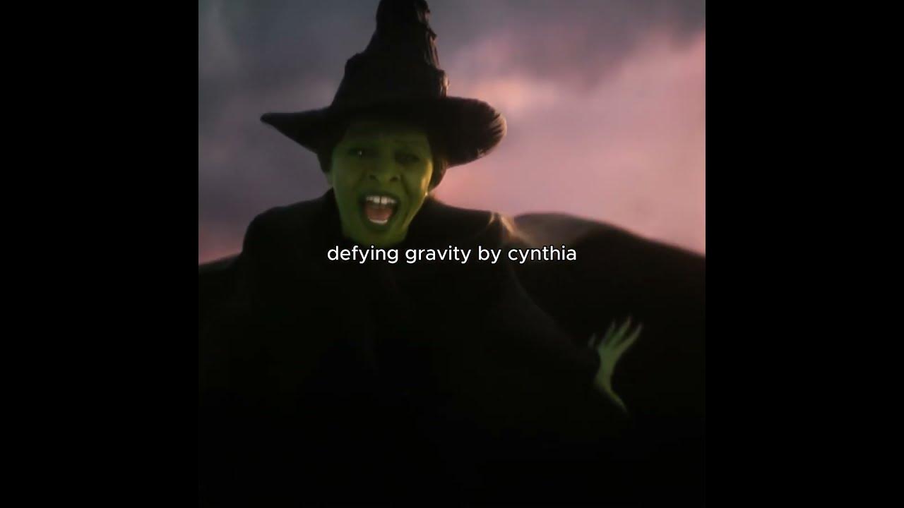 THE QUALITY! 😱 #wicked #defyinggravity #cynthiaerivo #shorts
