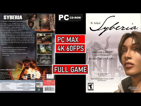 Syberia - Full Walkthrough 4K 60FPS - Max Settings