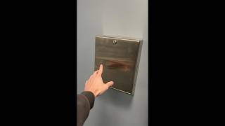 Affordable Bobrick B-262 Surface Mounted Paper Towel Dispenser - Stainless Steel Commercial Bathroom