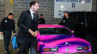 Luka Doncic arrives to AAC for Game 3 in 'Midnight Racer' car screenshot 3