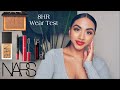 NARS EVERYTHING! | High End Products Review 8HR WEAR TEST| Stephanie Giselle