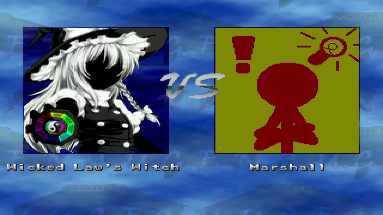 Mugen - Wicked Law's Witch (12P) Vs Some chars