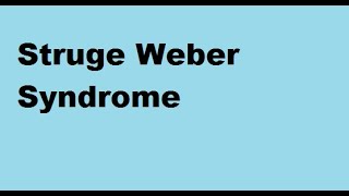 Struge Weber Syndrome screenshot 2