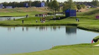Ryder Cup 2018 Paris #4~  Junior Ryder Cup ~ Walking the 15th, 16th &17th & Holes