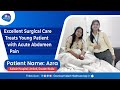 Expert Care by Medical team treated Patient with Acute Abdominal pain | Kailash Hospital Gr Noida