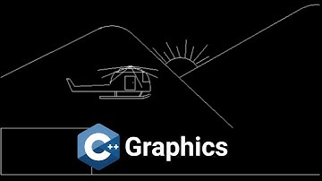 Flying Helicopter Project |  C++ Graphics | with Source Code