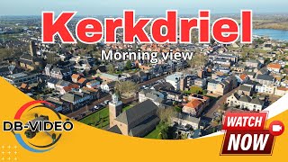 [4K] 🇳🇱 Dronevlucht Kerkdriel | Morning Views From Above | Nederland | Drone Flight | 2024