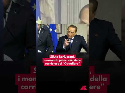 Video Silvio Berlusconi, i momenti più iconici della carriera del Cavaliere