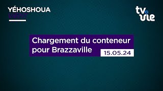 Chargement du conteneur pour Brazzaville