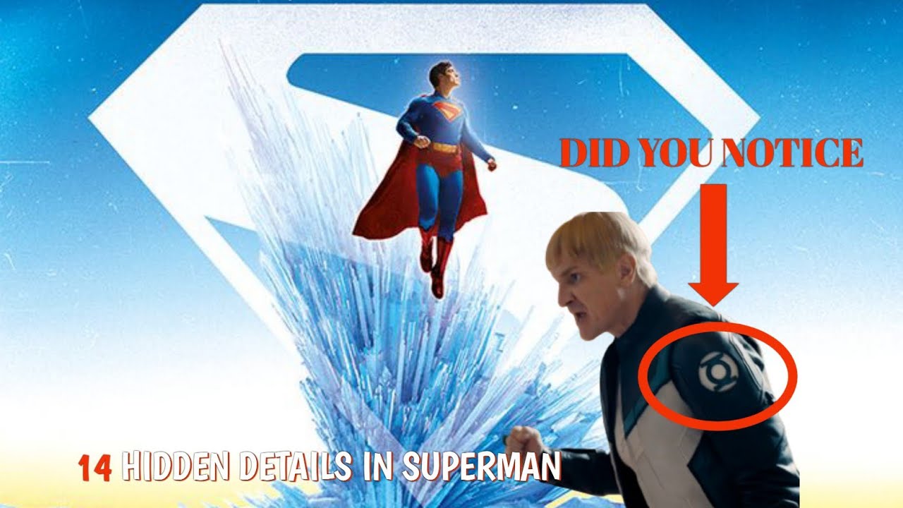 I FOUND 14 HIDDEN DETAILS IN SUPERMAN MOVIE HINDI