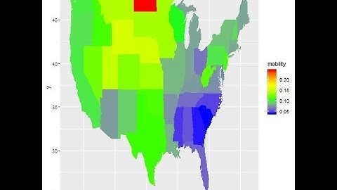 Statistcs R Project Problem D.10: ggplot2 and ggmap to draw statewise heat maps(Problem D continued)