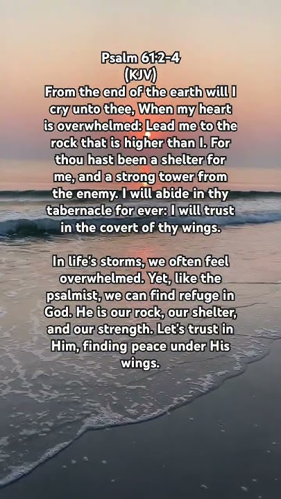 Find Refuge In God Claiming Psalm 61 2 4 YouTube find-refuge-in-god-claiming-psalm-61-2-4-youtube