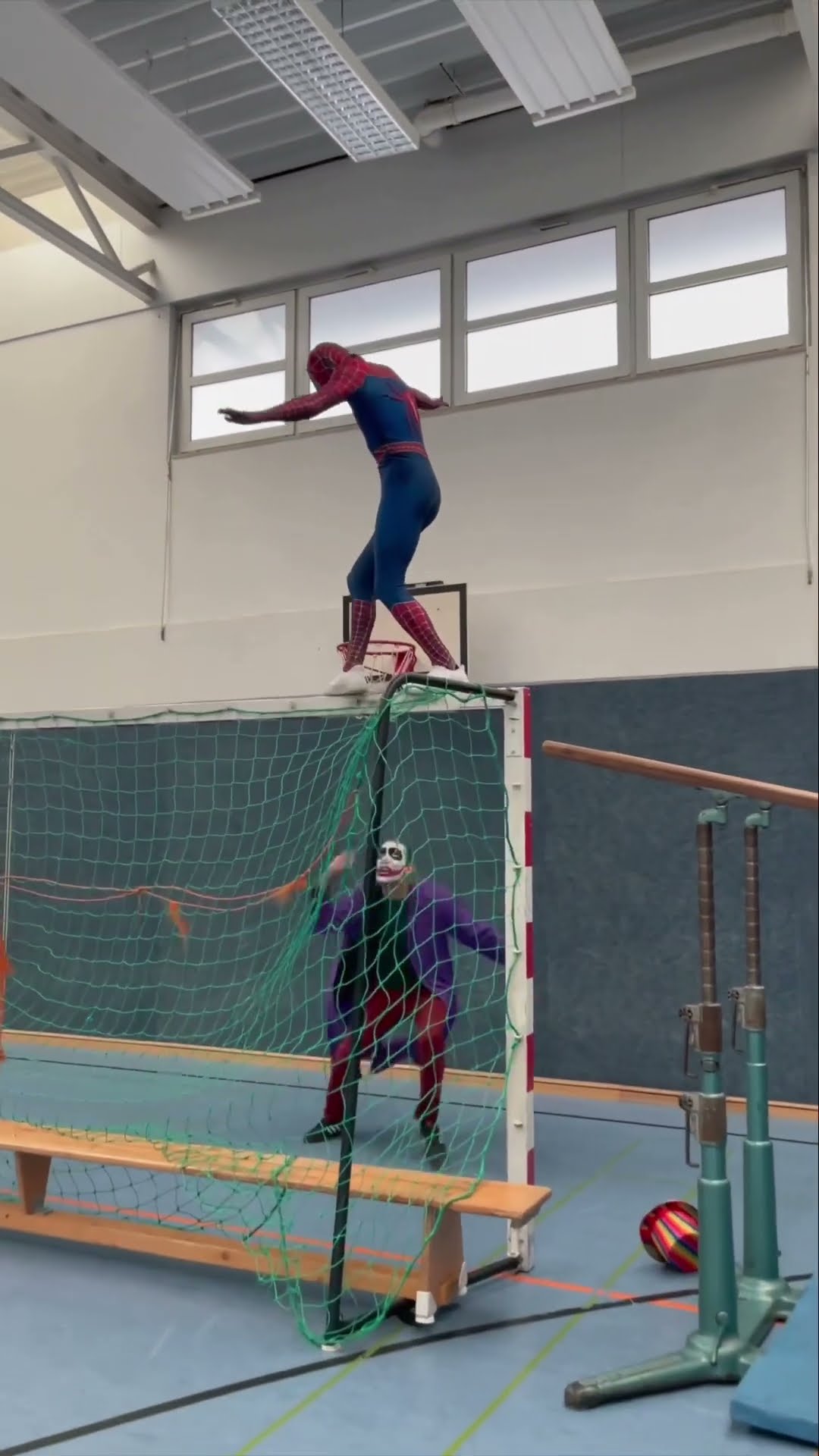 The floor is lava with joker #shorts