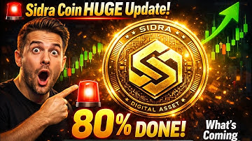 🚨 Sidra Coin HUGE Update! 80% of the Work Is DONE — What’s Coming NEXT?