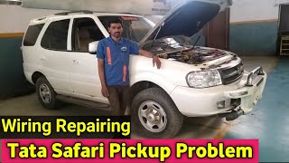 tata safari pickup problem | Wiring Repairing | ballubhai Nt