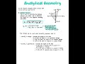 Fundamentals of Analytical Geometry