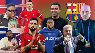 PEP RETURNING TO BARCA IN...CHELSEA OUTSMARTED LIVERPOOL IN...BRUNO FERNANDES AND ODEGAARD AND