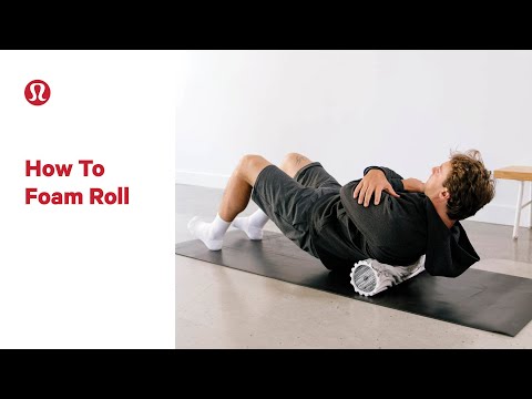 How to Foam Roll with Sara Zaytsoff and Craig McMorris | lululemon