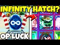 DID I Hatch a NEW INFINITY PET from 5,000,000 CHRISTMAS EGGS... (Bubble Gum Simulator INFINITY)