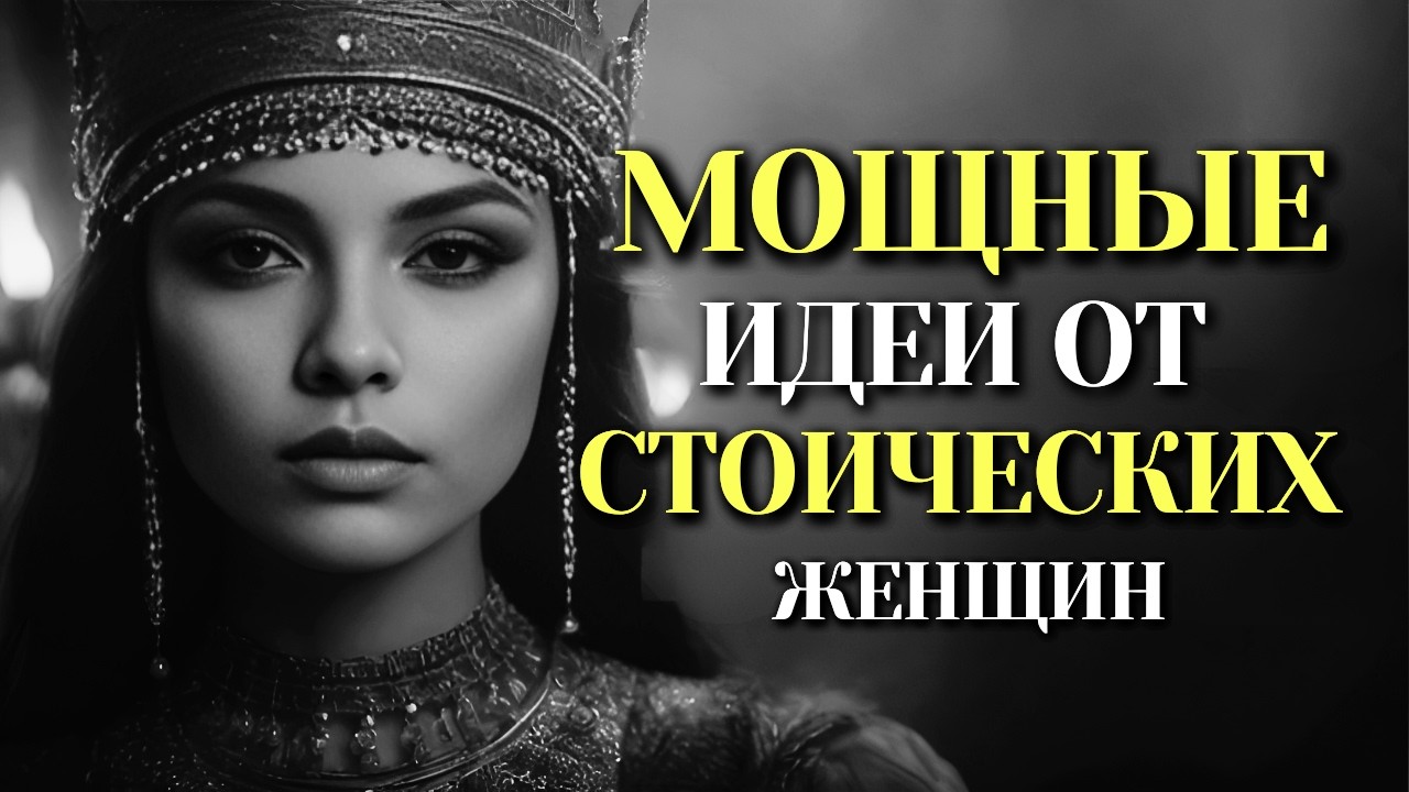 10 важных идей от женщин-стоиков | Стоицизм для женщин | Стоицизм