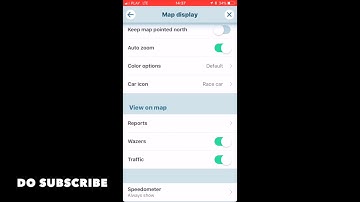 HOW TO DISABLE OR ENABLE HAZARDS ON SHOULDER ALERT NOTIFICATIONS IN WAZE APP (IOS)