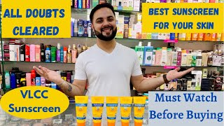 How to Choose VLCC Sunscreen For your skin Type || Best Sunscreen screenshot 1