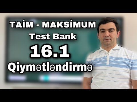 Kurikulum Test Bank(2023) -16.1. Qiymətləndirmə. Təlimçi Coşqun Namazov (051-580-94-28)