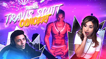 The Travis Scott Event Blew Our MINDS (MYTH & POKIMANE REACT) - FORTNITE CONCERT