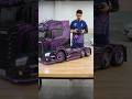 Purple Beast Scania RC Truck – Chrome Glow Up &amp; Detail Clean! 🔥🚛