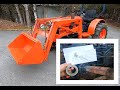 DIY Replacing Rear Axle Seal On Kubota Tractor