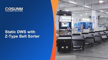 Static DWS with Z-Type Belt Sorter