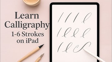 Learn Calligraphy from the basics✨Aesthetic and peaceful practice for beginners🖋️