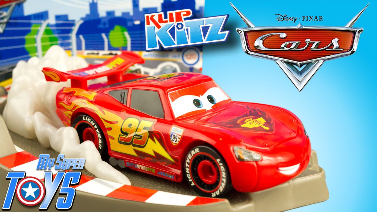 Lightning Mcqueen Buildable Toys Disney Cars 2 Klip Kitz Colouring 4k #Toy  #Unboxing Juguetes - YouTube