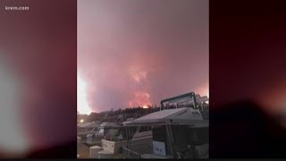 Level 3, 2, 1 evacuations in place for 21,000-acre Williams Flats Fire