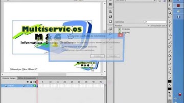 IMPORTAR IMÁGENES  A FLASH CS6
