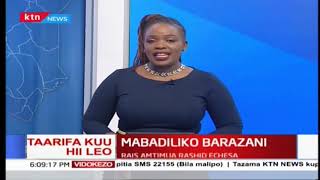 Rais afanya mabadiliko barazani huku akimtimua Rashid Echesa |Dira Ya Wiki